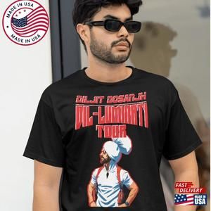 Diljit Dosanjh  Dil Luminati Tour T-Shirt Concert Shirt Classic